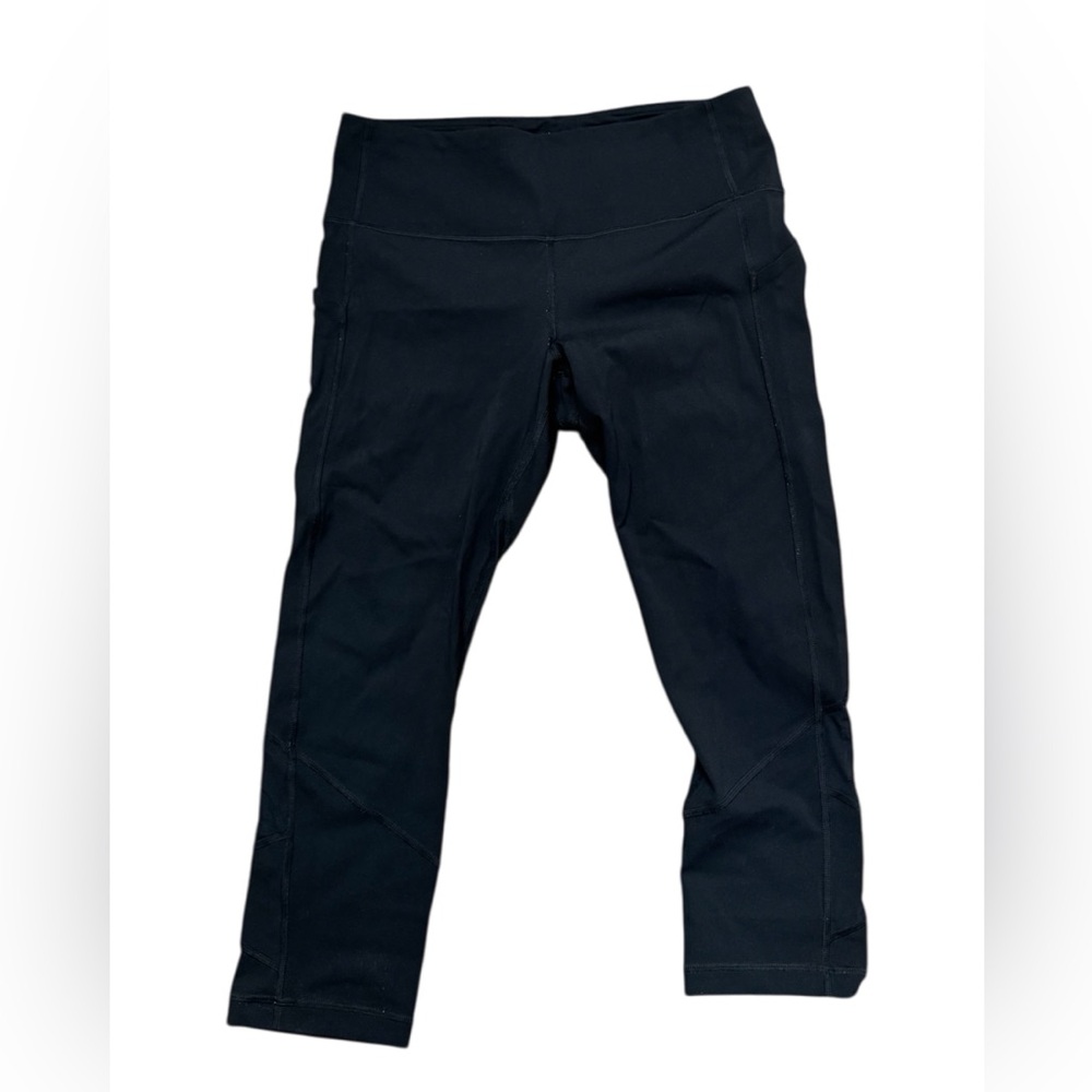 Lululemon leggings with back mesh